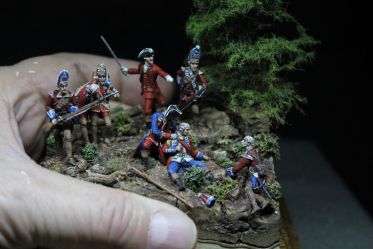 28mm -1755 - The death of Braddock !